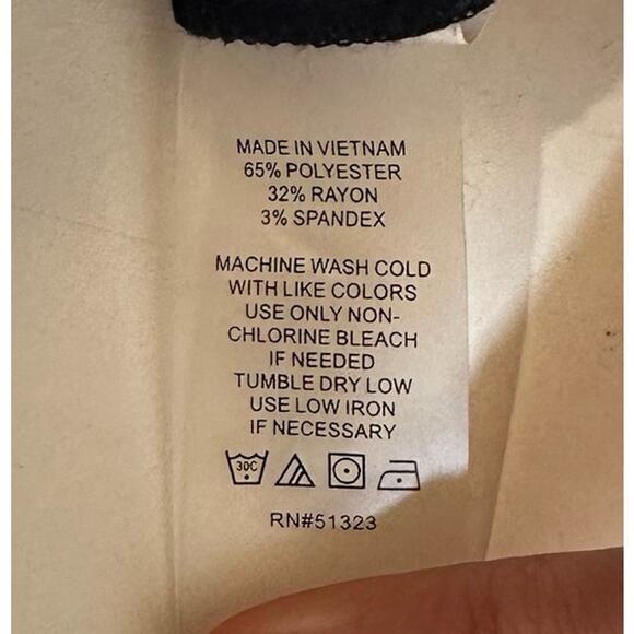 Vince Camuto New Women's Preppy Plaid Trouser Pants Blue Size 6 Career Academia - Picture 8 of 8